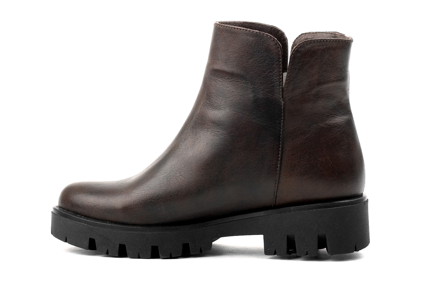 Ботинки кожаные Atomio Lardini AL2520/02 фото 4 - интернет-магазин обуви Pratik
