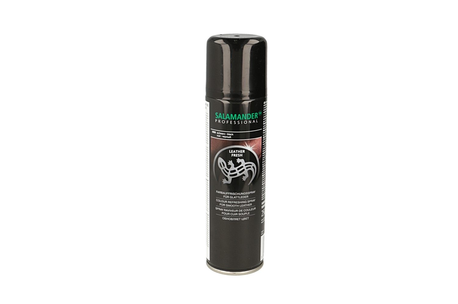 картинка Аэрозоль для гладкой кожи Salamander "Leather Fresh", черный, 250 мл от магазина Pratik