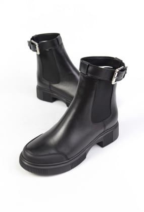 Ботинки кожаные Benito 1298/01/03 new- фото 1 - интернет-магазин обуви Pratik