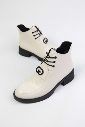 Ботинки кожаные Benito 1219-1/43/02 new- фото 1 - интернет-магазин обуви Pratik