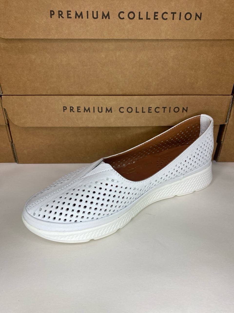 картинка Балетки кожаные Benito от магазина Pratik