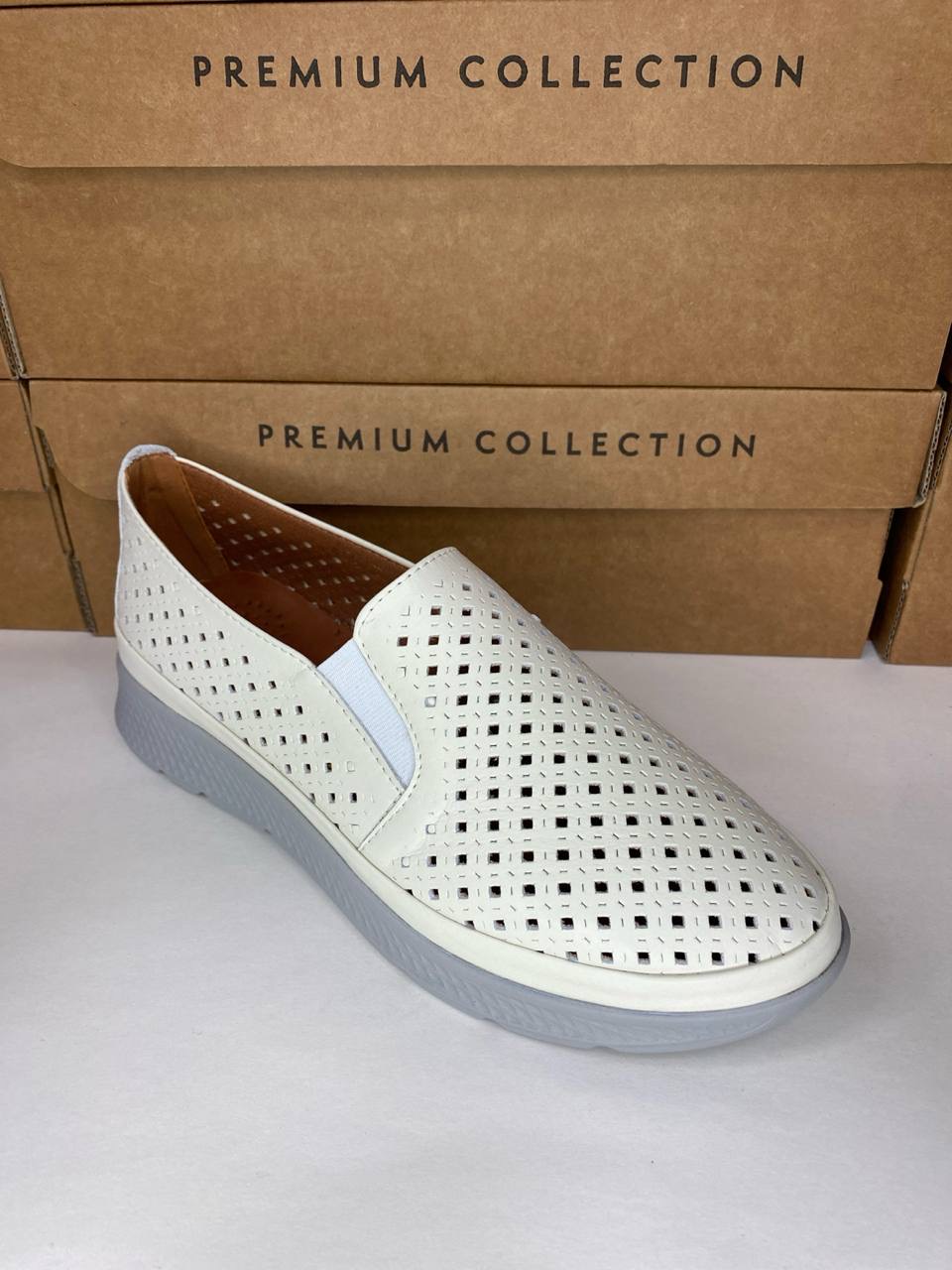 картинка Слипоны кожаные Benito от магазина Pratik