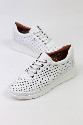 Кроссовки кожаные Benito 23666/1 new- фото 1 - интернет-магазин обуви Pratik