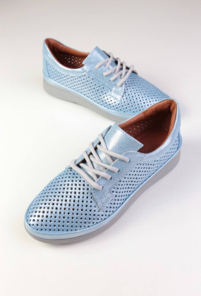 Кеды кожаные Benito 24067/321 new- фото 1 - интернет-магазин обуви Pratik