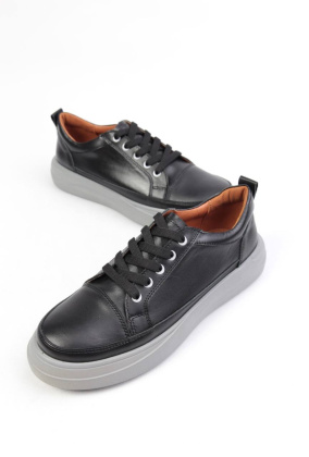 Кеды кожаные Benito BE0537 new- фото 1 - интернет-магазин обуви Pratik