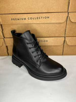 Ботинки кожаные Benito BE1063 new- фото 1 - интернет-магазин обуви Pratik