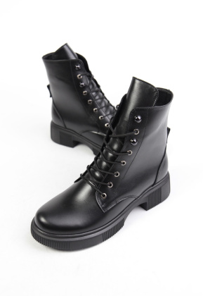 Ботинки кожаные Benito 43842/2 new- фото 1 - интернет-магазин обуви Pratik