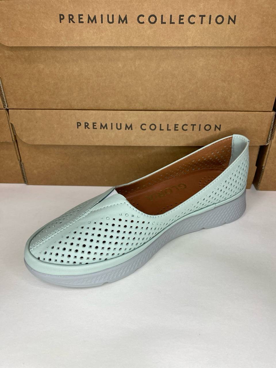 картинка Балетки кожаные Benito от магазина Pratik