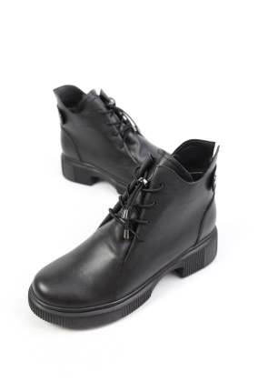 Ботинки кожаные Benito 1299/01/02 new- фото 1 - интернет-магазин обуви Pratik