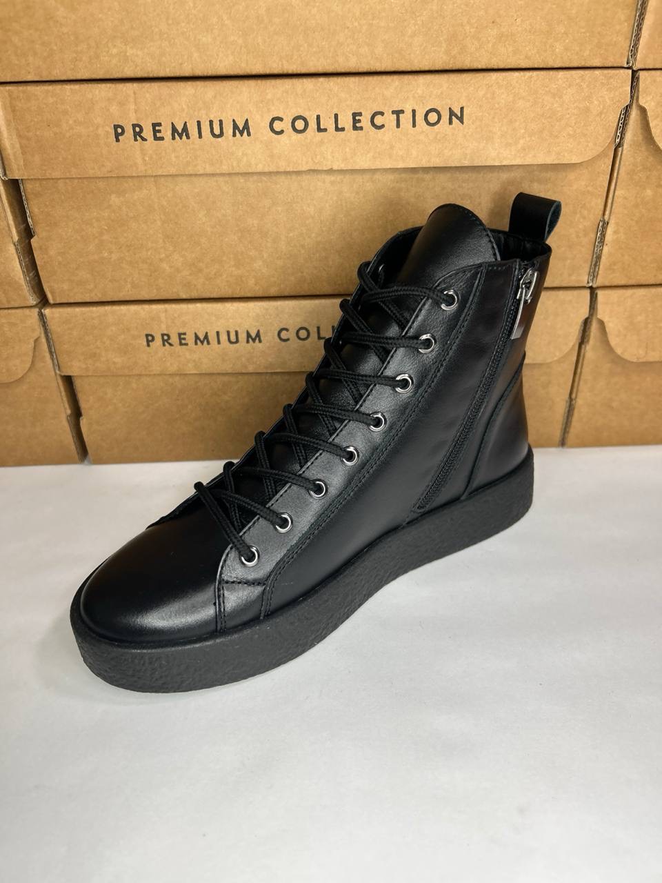 картинка Ботинки кожаные Benito от магазина Pratik