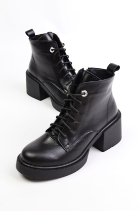 Ботильоны кожаные Benito 1125/01/02 new- фото 1 - интернет-магазин обуви Pratik