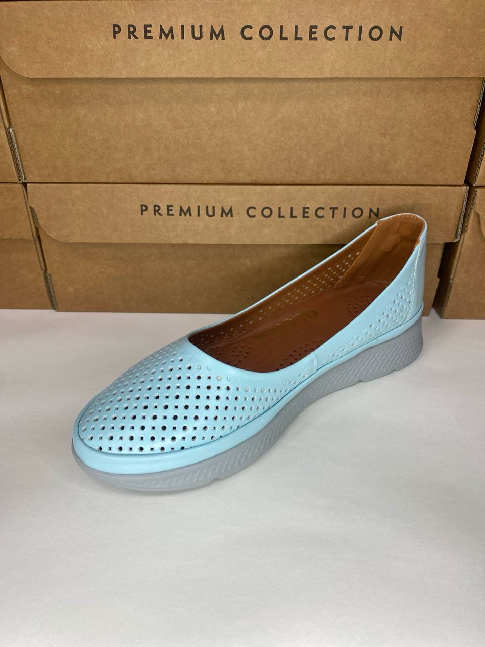 картинка Балетки кожаные Benito от магазина Pratik