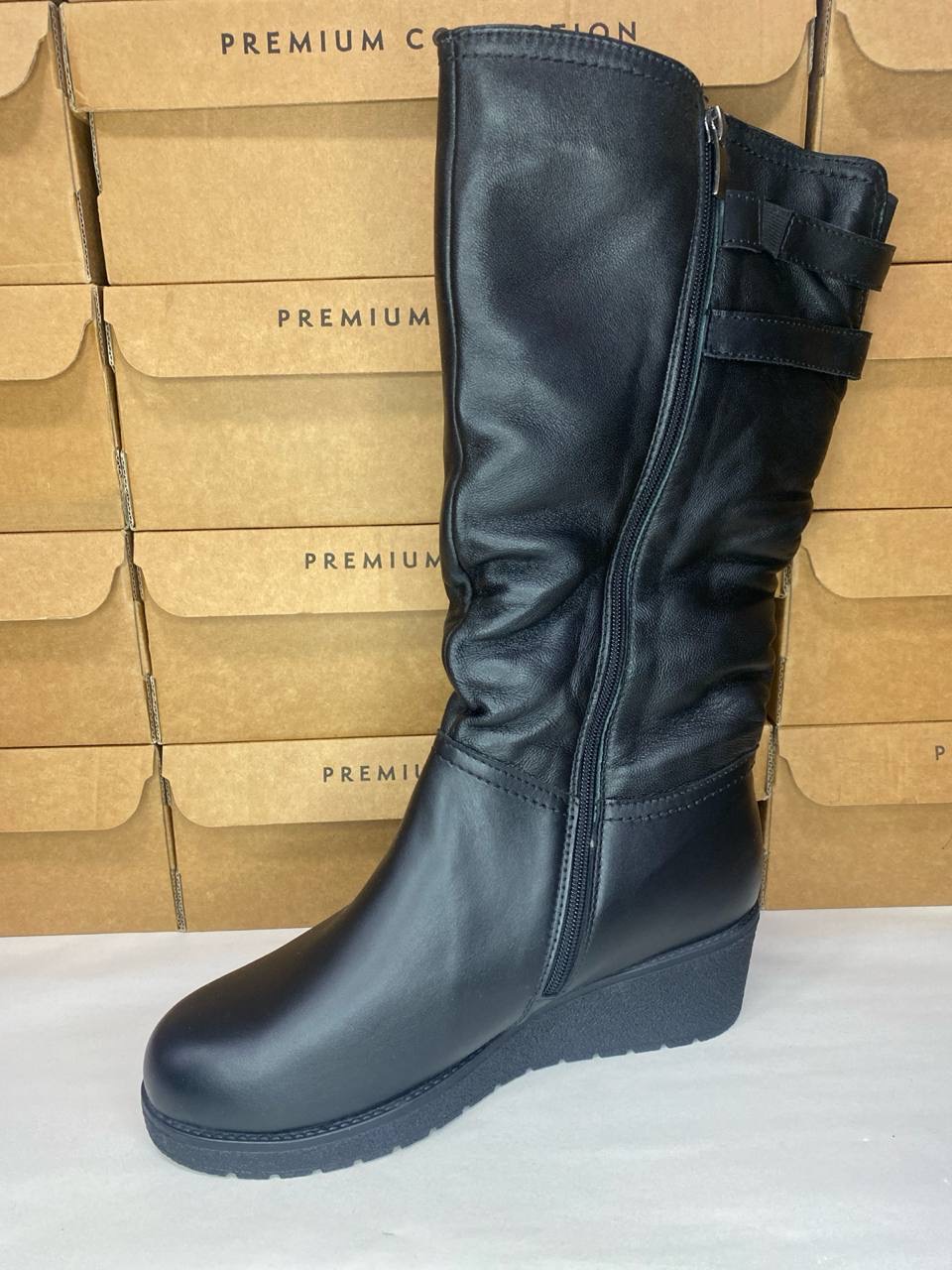 картинка Сапоги кожаные Benito от магазина Pratik