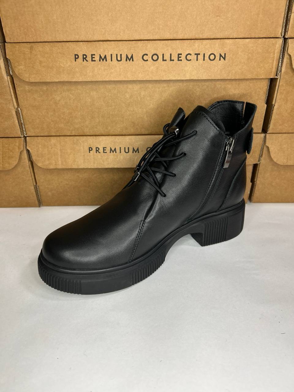 картинка Ботинки кожаные Benito от магазина Pratik