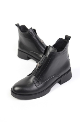 Ботинки кожаные Benito 1166-1/01/02 new- фото 1 - интернет-магазин обуви Pratik