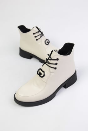 Ботинки кожаные Benito 1219-1/43/02 new- фото 1 - интернет-магазин обуви Pratik