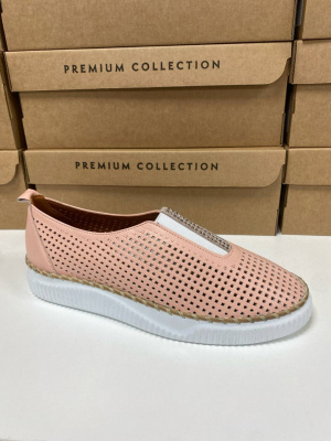 Слипоны женские Benito GL0318- фото 1 - интернет-магазин обуви Pratik