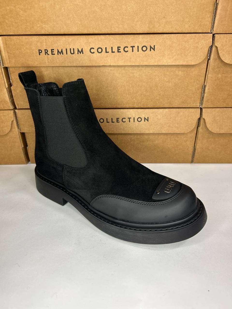 картинка Ботинки замшевые Benito от магазина Pratik