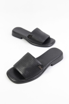 Шлепанцы кожаные Benito 0128/01 new- фото 1 - интернет-магазин обуви Pratik