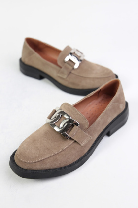 Лоферы замшевые Benito 2207/31/07 new- фото 1 - интернет-магазин обуви Pratik