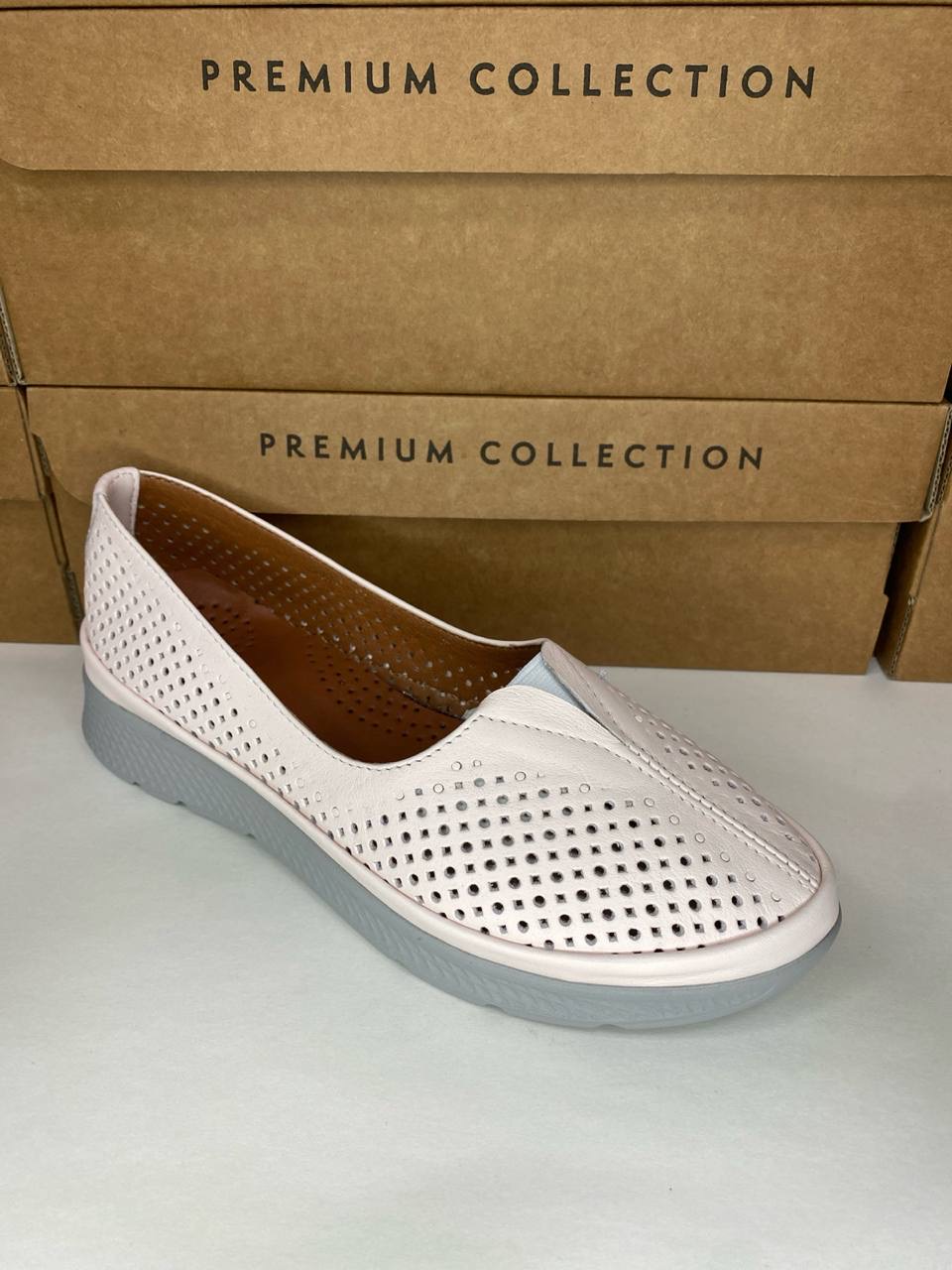 картинка Балетки кожаные Benito от магазина Pratik