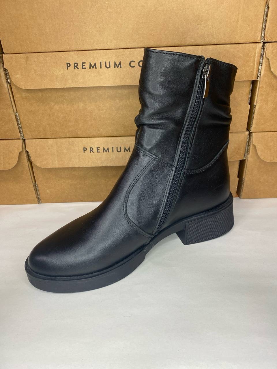 картинка Ботинки кожаные Benito от магазина Pratik