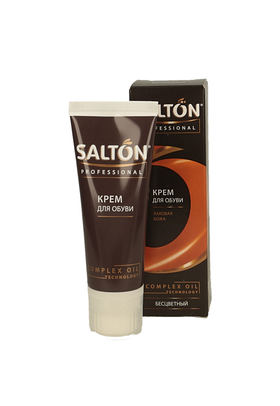 картинка Крем для лаковой кожи Salton " Complex oil ", безцветный, 75 мл от магазина Pratik