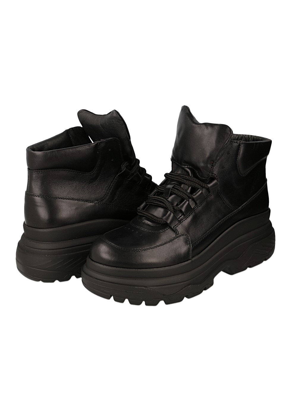 Ботинки кожаные Benito AL9-808.1 фото 1 - интернет-магазин обуви Pratik