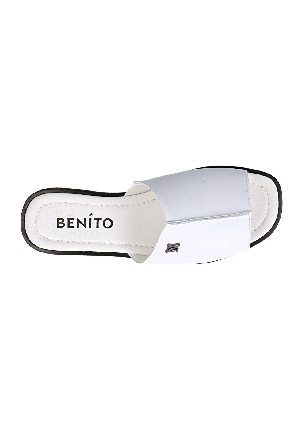 Шлепанцы кожаные Benito 0016/06/19 фото 6 - интернет-магазин обуви Pratik