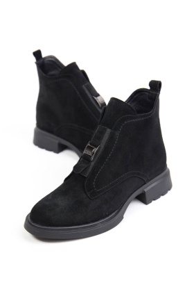 Ботинки замшевые Benito 1166/02/02 new- фото 1 - интернет-магазин обуви Pratik