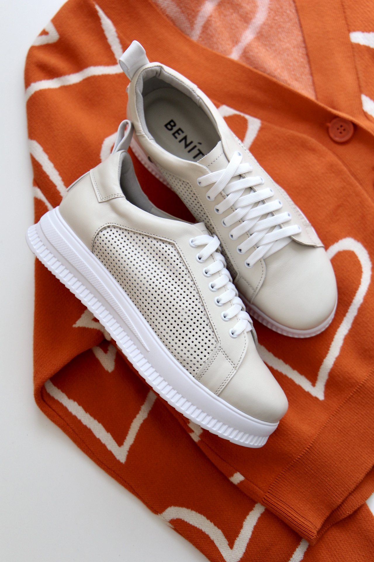 картинка Кеды кожаные Benito от магазина Pratik