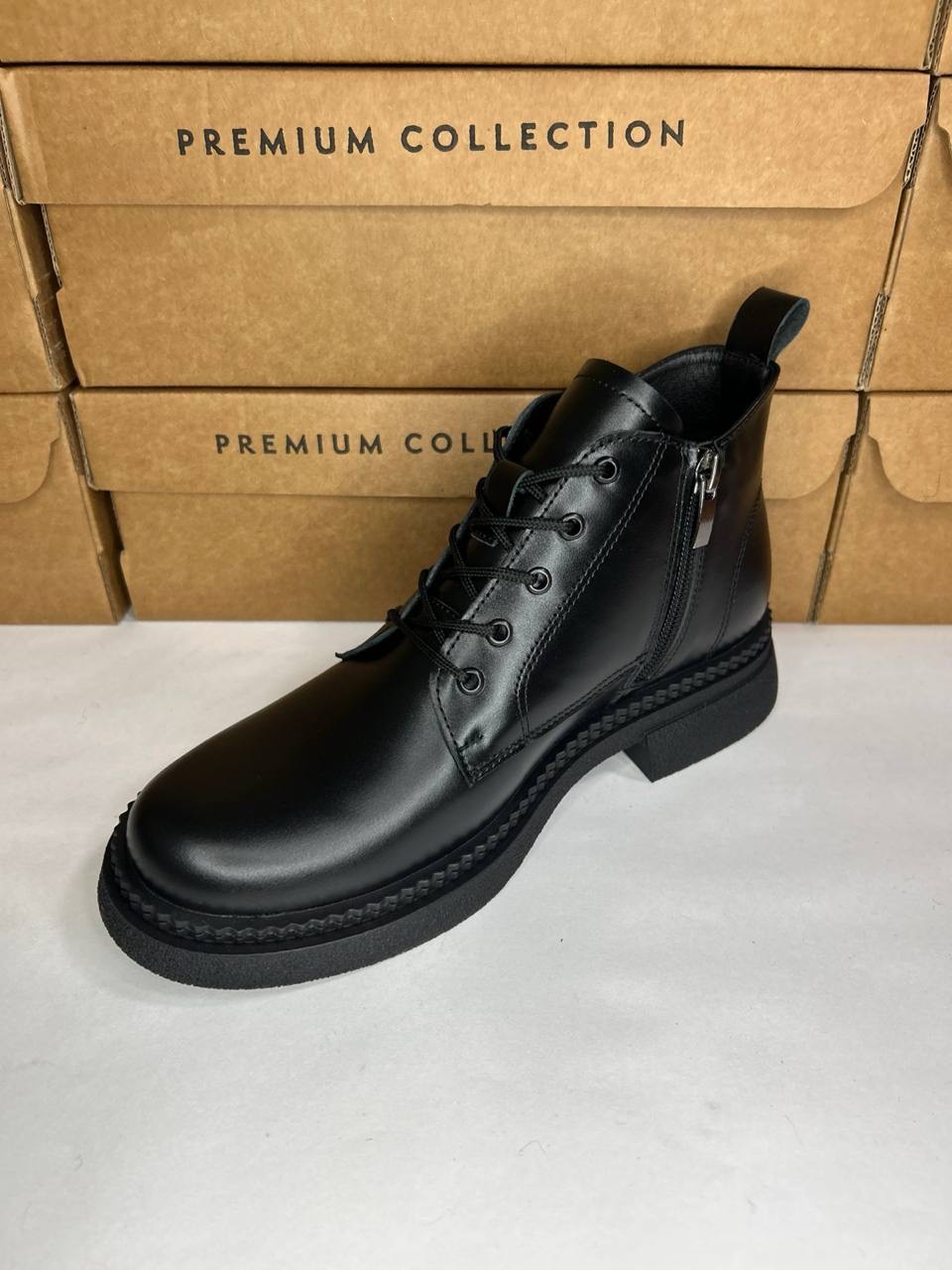 картинка Ботинки кожаные Benito от магазина Pratik