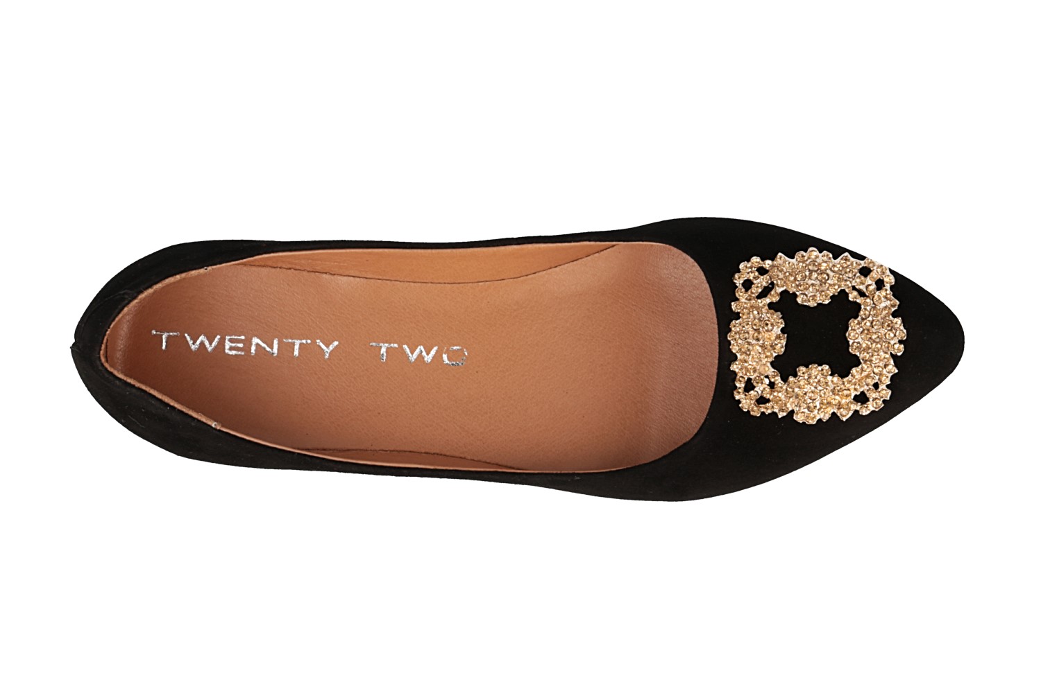 Балетки замшевые Twenty Two TT525-1249v фото 6 - интернет-магазин обуви Pratik