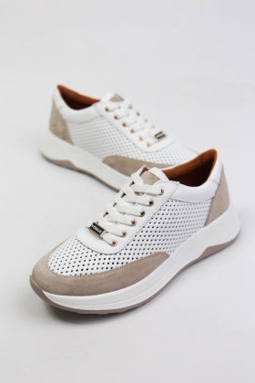 Кроссовки кожаные Benito 3027.1/06-160/07 new- фото 1 - интернет-магазин обуви Pratik