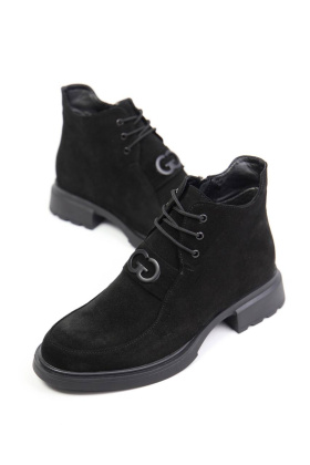 Ботинки замшевые Benito 1219/02/02 new- фото 1 - интернет-магазин обуви Pratik