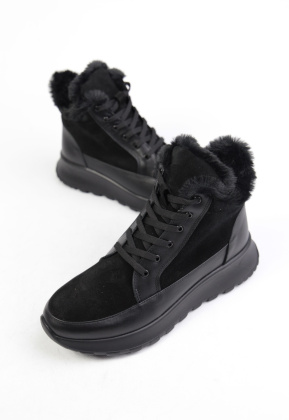 Ботинки замшевые Benito 1327/02-01/16 new- фото 1 - интернет-магазин обуви Pratik