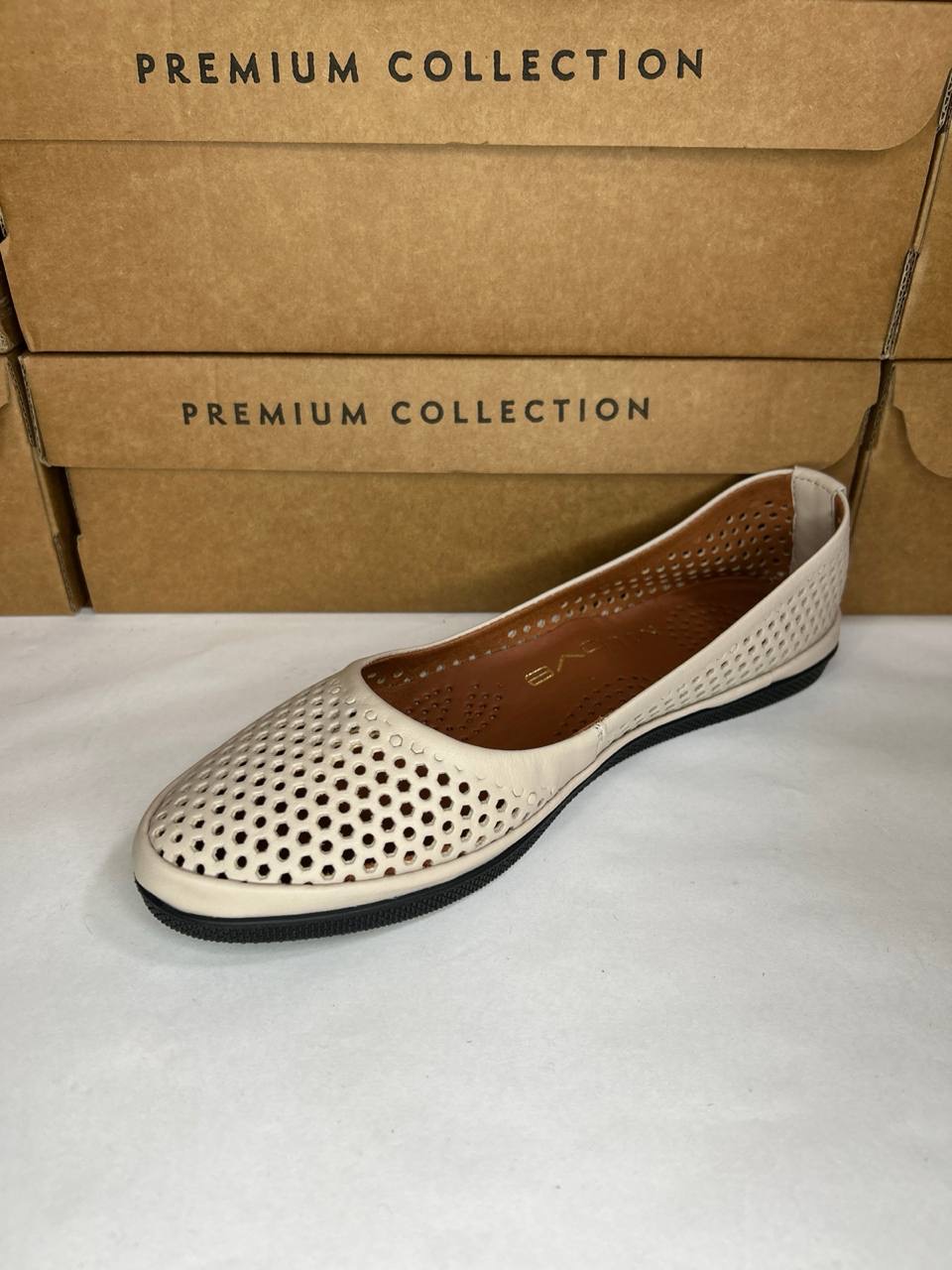 картинка Балетки кожаные Benito от магазина Pratik