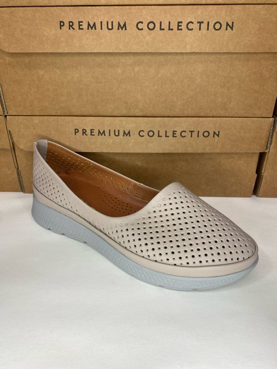 картинка Балетки кожаные Benito от магазина Pratik