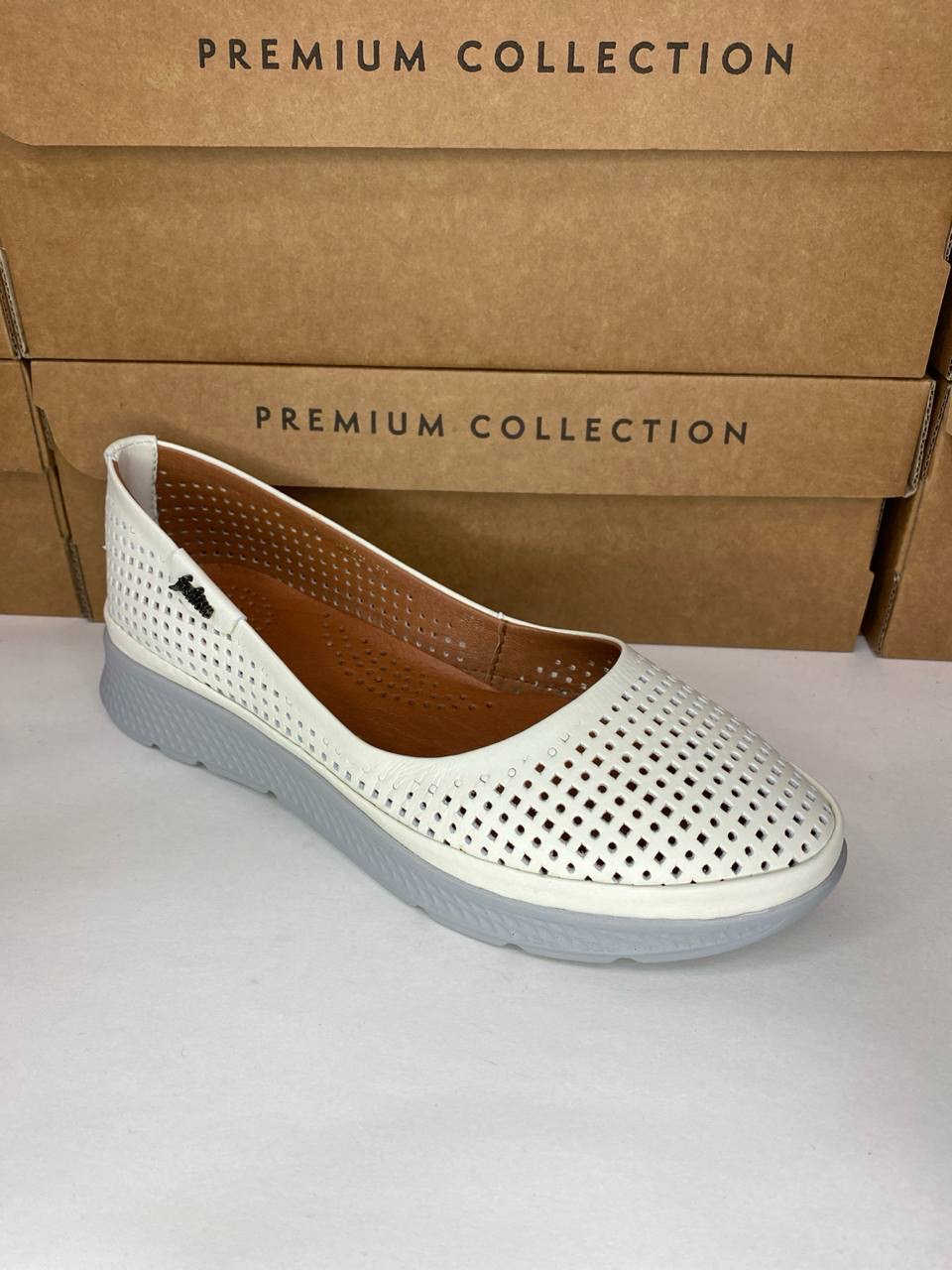 картинка Балетки кожаные Benito от магазина Pratik