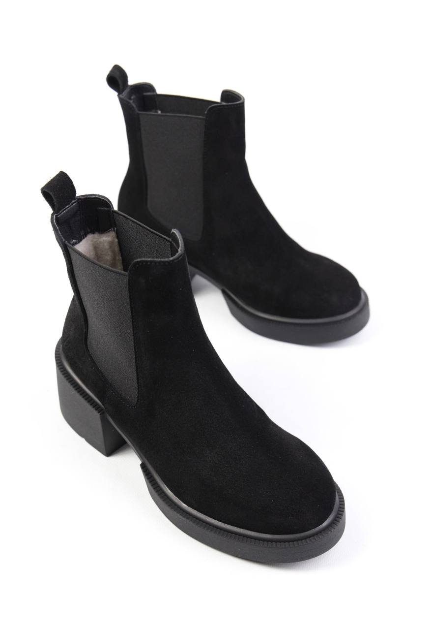 картинка Ботильоны замшевые Benito от магазина Pratik