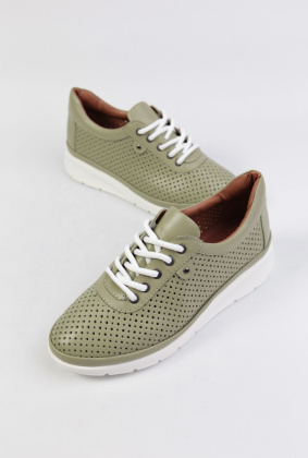 Кроссовки кожаные Benito 23666/34 new- фото 1 - интернет-магазин обуви Pratik