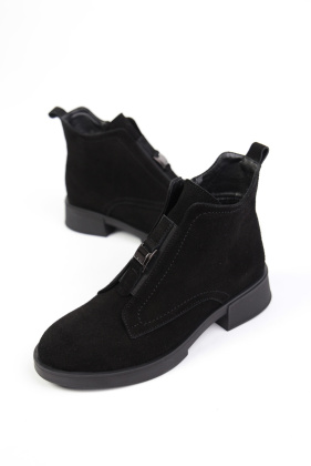 Ботинки замшевые Benito 1166-1/02/02 new- фото 1 - интернет-магазин обуви Pratik